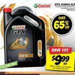 Castrol GTX 20w-50 $9.99 (Was $30.99) @ Autobarn (in-Store)