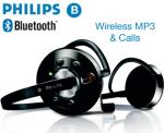 Philips Universal Bluetooth™ Headset (for MP3 or Mobile) - $39.80pp