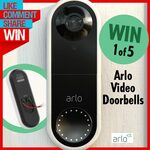 Win 1 of 5 Arlo Video Doorbells valued at $289 from STACK