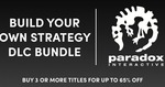 [PC] Steam - Paradox Strategy DLC Build your own Bundle - 3/4/5 DLCs - 60%/64%/65% off - Humble Bundle