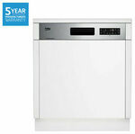[NSW, QLD] Beko DSN28435X 60cm 14 Place Setting Semi-Integrated Dishwasher (5 Years Warranty) $699 Delivered @ Beko eBay