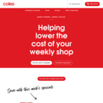 Coles Online - $10 off $150 Delivery or C&C Orders @ Coles