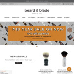 10% off Sitewide (Excludes Vouchers) i.e. Rockwell 6C $75.60 (Was $84) + Free Shipping over $20 @ Beard & Blade