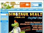 Dinosaur Deals Free Shipping with PayPal