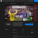 [PC] Epic - Free - Football Manager 2020 and Watch Dogs 2 - Epic Store