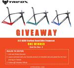 Win a X12 Carbon Aero Road Bike Frame (Valued at $639.90) from TrifoxBike