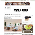 Win 1 of 5 $50 OneWorld Collection Gift Cards from MiNDFOOD