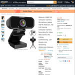 USB Webcam 1080p $22.98 + Delivery ($0 with Prime or $39 Spend) @ Zi Qian via Amazon AU
