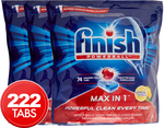3x 74pk (222) Finish Powerball Max in 1 Dishwashing Tablets $48 Delivered @ Catch