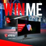 Win an MSI ARTYMIS 343CQR 34" Ultra-Wide 165Hz Curved Gaming Monitor Worth $1,599 from Scorptec