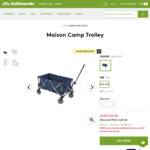 Maison Camp Trolley $129.98 (Was $259.98) Delivered/ in-Store @ Kathmandu