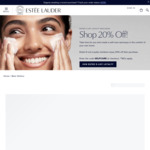 20% Off Sitewide (Free E-List Membership Required), Free Shipping With $50+ Order @ Estee Lauder