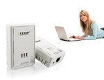 Powerline Network Adaptor Pair EP-PLC5506 200mbps Ethernet Bridge (White) $45.99+FS@FocalPrice