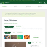 1000/500 Points with Purchase of $120/$80 Wish Gift Card @ Woolworths Giftcards Online