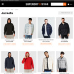 Men's & Women's Jackets under $99 + $7.95 Delivery ($0 with $50 Order) @ Superdry