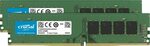 Crucial DDR4 32GB RAM Kit (2x16GB) DDR4 3200 MHz CL22 $164.63 + Shipping ($0 with Prime) @ Amazon US via AU