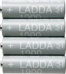 LADDA Rechargeable Battery AA or AAA 4pk $7, CR2032 3V 8 Pack $5 in Store @ IKEA