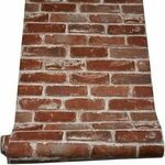 19% off + 5% coupon Vintage Rust Faux Brick Textured Wallpaper for Livingroom Kitchen Shop $28.86 Delivered @ ebay EcoArtHeating