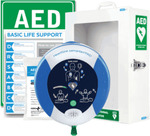 Heartsine Pad500p Defibrillator with Cabinet $1960 (RRP: $2921) / with Wall Bracket $1935 @ DDI Safety