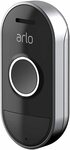 Arlo Technologies Smart Audio Doorbell Wire-Free (AAD1001-100AUS) Black $24.99 + Delivery ($0 with Prime/ $39 Spend) @ Amazon AU