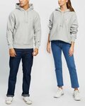 Champion Reverse Weave Hoodie - Oxford Grey $71.80 Delivered @ THE ICONIC