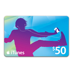 Officeworks $50 iTunes Cards for $40