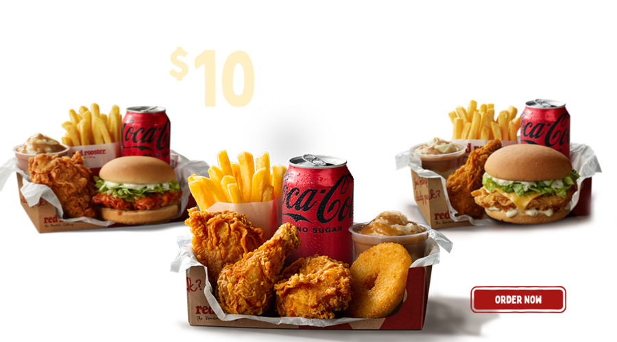 $10 Boxed Meals (Delivery Only, Min $25 Spend) @ Red Rooster (Online or ...