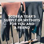 Win a Year's Supply of Wetsuits for You and a Friend Worth $2,494 from Hurley