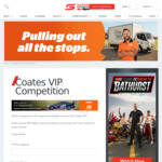 Win a Trip for 4 to The Adelaide 500 Worth up to $19,500 from Coates Hire Operations