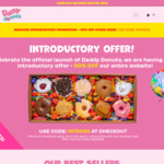 [NSW] 50% off Storewide + $9.95 Delivery ($0 Pickup from Campsie/ $200 Order) @ Daddy Donuts