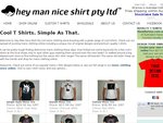 Further 25% off T-Shirts at Stocktake Sale, $13.50 T-Shirts - Hey Man Nice Shirt Website