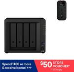 Synology DiskStation DS920+ 4-Bay NAS, 8-Outlet Surge Protector & $50 Store Voucher - $728 Delivered + SurChg @ Shopping Express