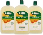 Palmolive Liquid Hand Wash Soap 3L (3x 1L Packs), Refill $9.95 ($8.96 S&S) + Delivery ($0 with Prime/ $39 Spend) @Amazon AU
