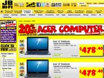 20% off Acer Computers @ JB Hi-Fi. Free Delivery