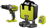 Ryobi 18V ONE+ Hammer Drill + 2.0ah + 4.0ah Batteries + 1.5a Charger - $132 (Was $199) @ Bunnings