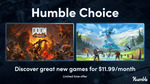 [PC, Steam] Doom Eternal in This Month's Humble Choice, Subscribe for A$16.95 Per Month @ Humble Bundle