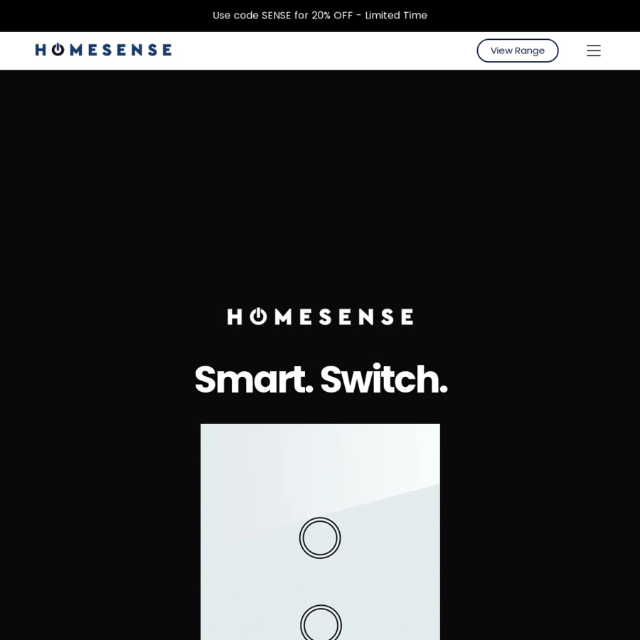 20 off Site Wide + Delivery (0 with 50 Order) HOMESENSE OzBargain