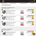 40% to 50% off Selected in-Stock Work Wheels + Delivery @ JDM Concept