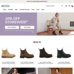 Extra 5% off Already Marked Down (20% off Full) + Free Delivery @ ECCO