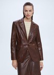 Worn-Effect Leather Jacket (Women’s, S/M) $399.95 (Save $250) Shipped @ Mango