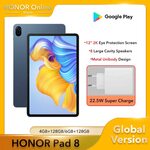 Honor Pad 8 (12" 2K, Android 12, 6GB/128GB, SD680, Widevine L1) US$223.70 (~A$336.48) Delivered @ Honor Online AliExpress