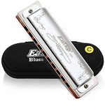 East top 10-Hole Diatonic Harmonicas with Silver Cover, Key of C, $15.07 + Delivery ($0 with $39 Spend / Prime) @ Amazon AU