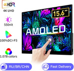 VCHANCE 13.3" OLED 4K UHD HDR Portable Monitor US$173.67 (~A$265.91) Shipped @ VCHANCE Factory Direct AliExpress