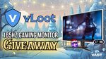 Win a 165Hz Gaming Monitor from vLoot.io