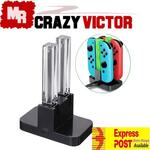 [eBay Plus] Joy-Con 4-Controller Charging Stand Dock Charger $9.71 Delivered @ crazyvictor eBay