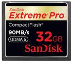 SanDisk 32GB Extreme Pro Compact Flash - $175 - FREE Shipping AUS Wide! - Scorptec