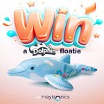 Win 1 of 10 Dolphin Floatie for Your Product Review from Maytronics