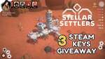 Win 1 of 3 Stellar Settlers Steam Keys from The Games Detective