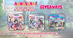 Win 1 of 3 KONOSUBA! Prizes from Pqube