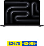 Apple MacBook Pro 14" M4 GPU 24GB/1TB Space Black $2679 Delivered @ Emporium Electronics (Price Beat $2545.05 @ Officeworks)